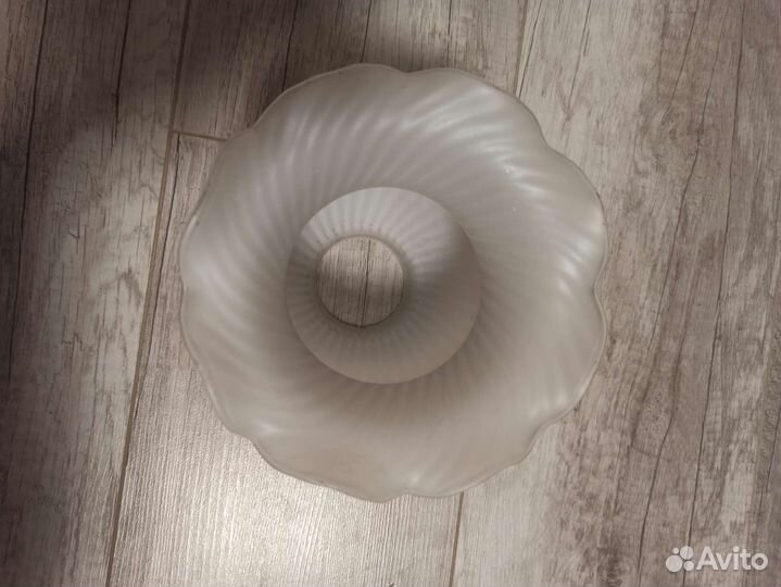 Плафоны для люстры бу стекло