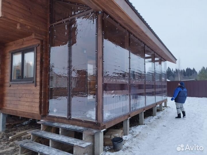 Мягкие окна для веранды, беседки, террас