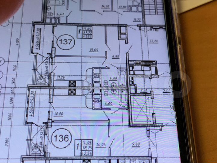 1-к. квартира, 42,5 м², 13/21 эт.
