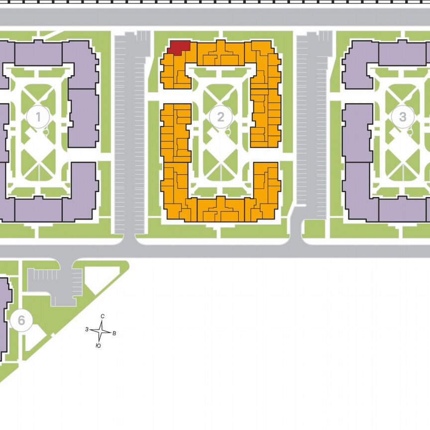 3-к. квартира, 76,7 м², 1/4 эт.