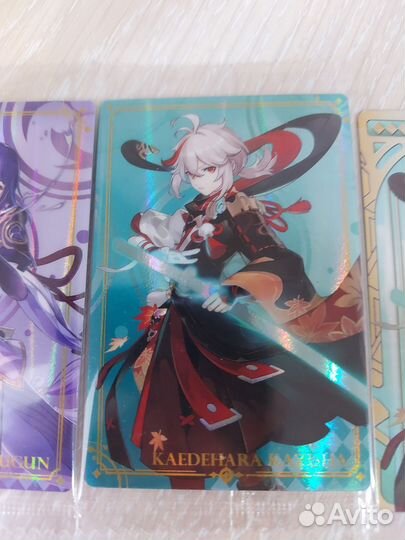 Коллекционные карточки Genshin Impact