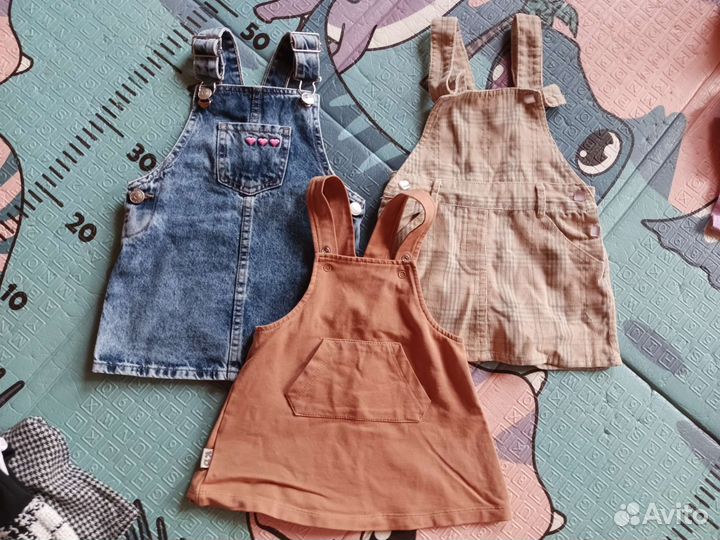 Одежда пакетом для девочки 74-80