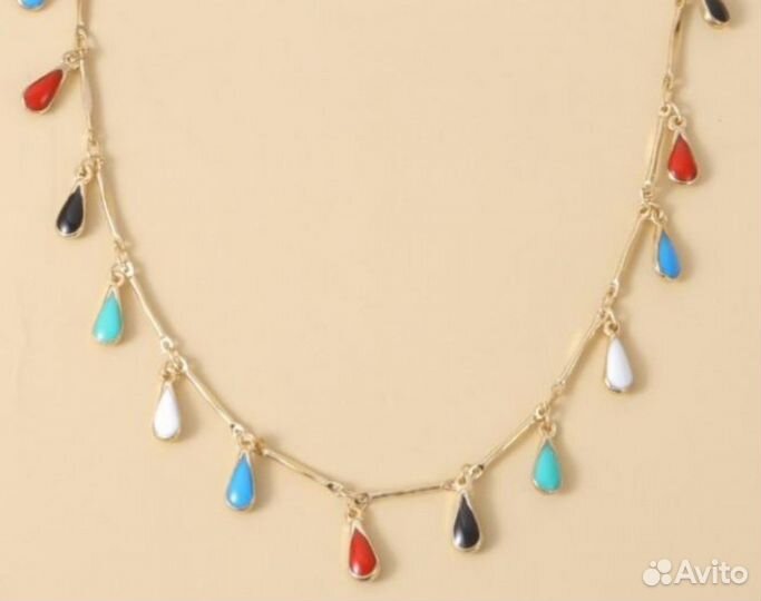 Чокер с подвесками