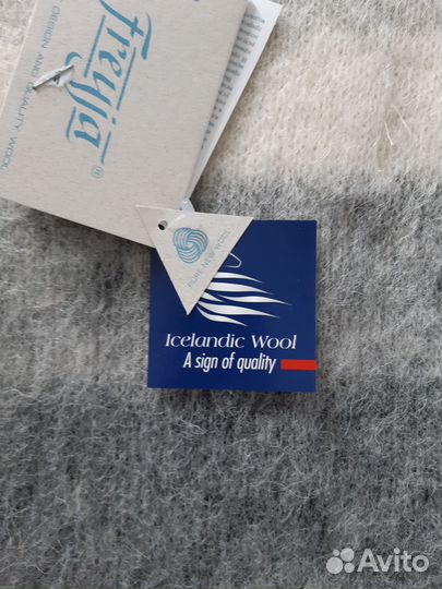 Шарф мужской Freyja Исландия фирменный шерсть