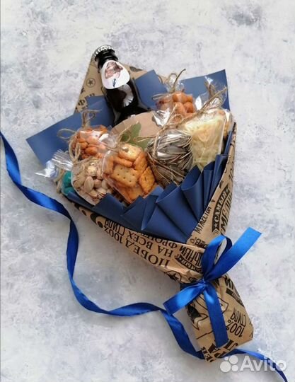 Съедобные букеты для мужчин