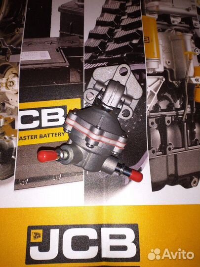 Насос ручной подкачки топлива JCB