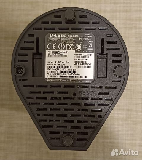 Wi-Fi роутер D-Link DIR-860L