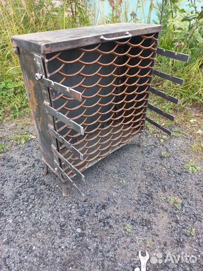 Вертикальный мангал