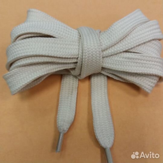 Шнурки для обуви 120см,цвет слон.кость,40пар/80шт