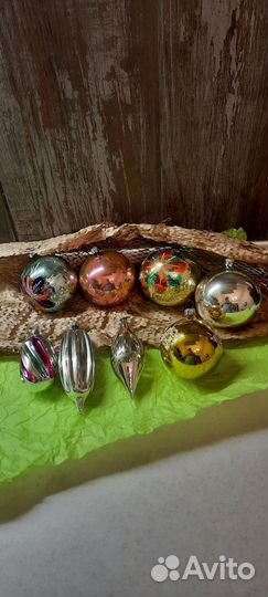 Елочные игрушки СССР