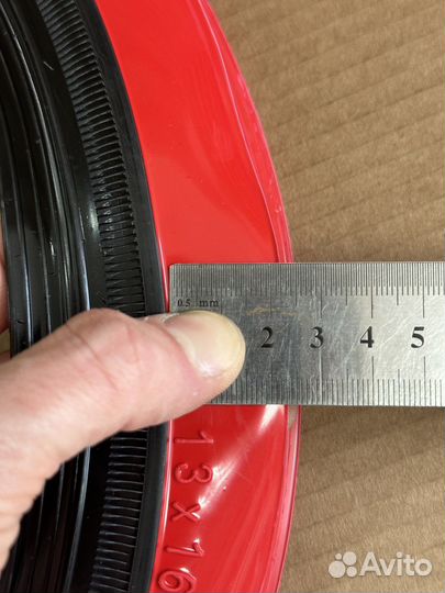 Флиппер колорбенд черно - красные r13 новые