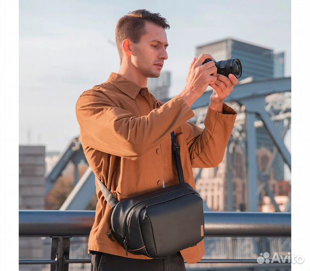 Сумка pgytech OneGo Solo V2 10L, цвет Obsidian