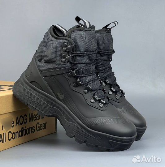 Ботинки зимние мужские N1ke с мехом