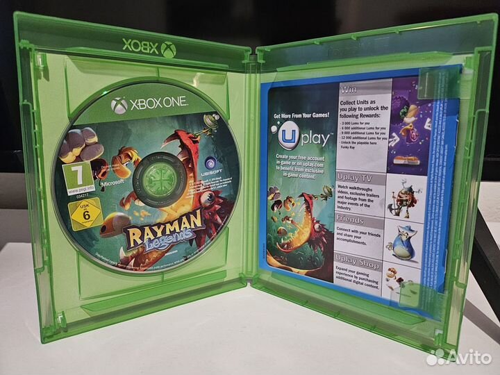 Игра на xbox One Rayman Legends