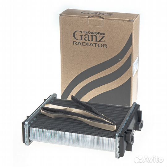 Радиатор отопителя (печки) ваз 2101 3-х ряд. ме