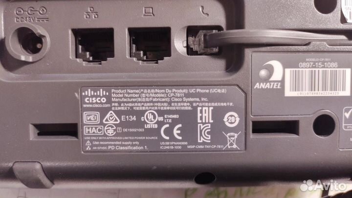IP Телефон Cisco CP-7821 бу