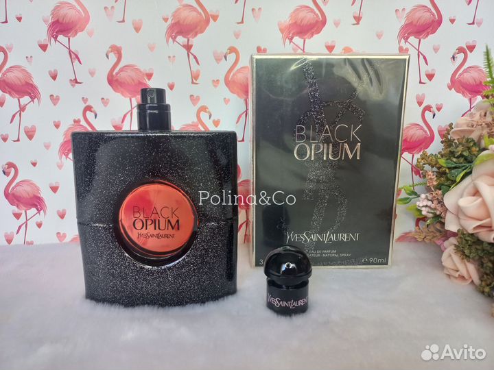 Black Opium YSL 90ml Эмираты духи блэк опиум