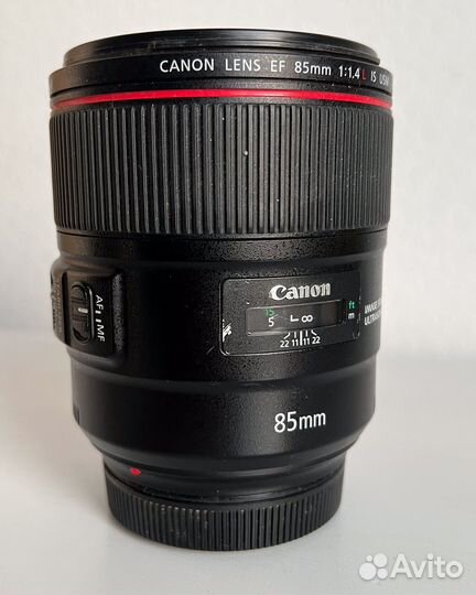Объектив Canon ef 85mm f 1.4L is usm
