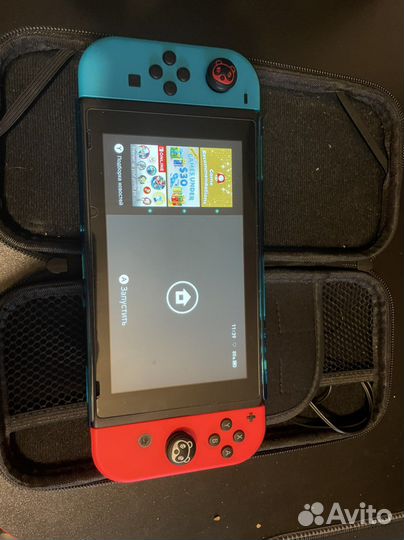 Nintendo switch (чехол,флешка,игры,геймпад и тд)