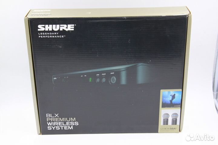 Shure BLX288E/B58 Радиосистема с двумя ручными мик
