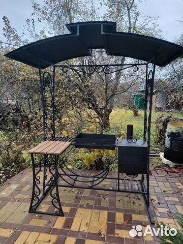 Мангал С крышей