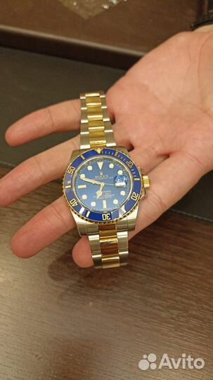 Часы Rolex Submariner blue dial