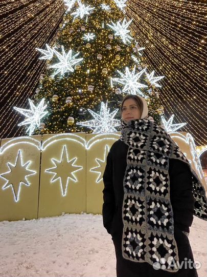 Шарф ручной работы