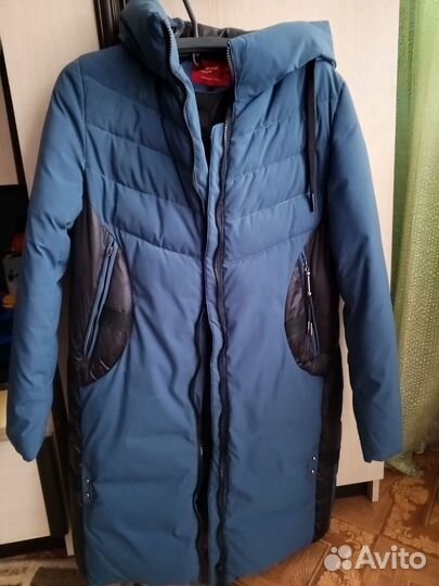 Пуховик женский 48 50 бу