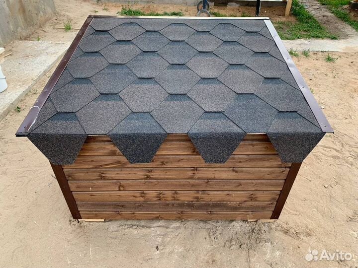 Будка для собаки утепленная