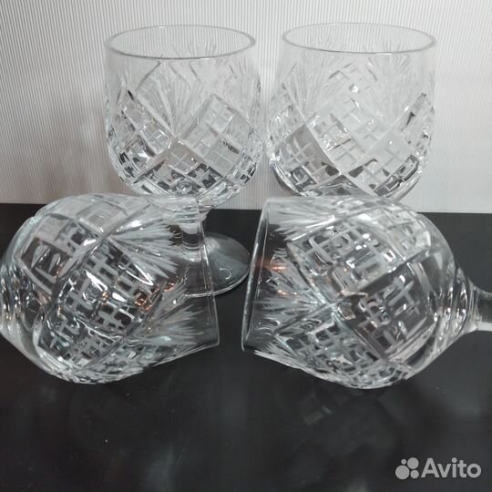Хрустальные бокалы СССР