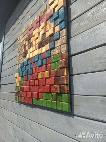 Панно из дерева