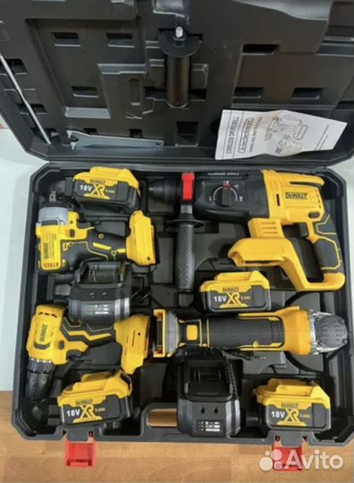 Набор 4 в 1 dewalt