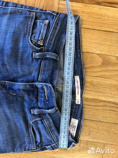 Джинсы levis оригинал 710 и 714 размер 23