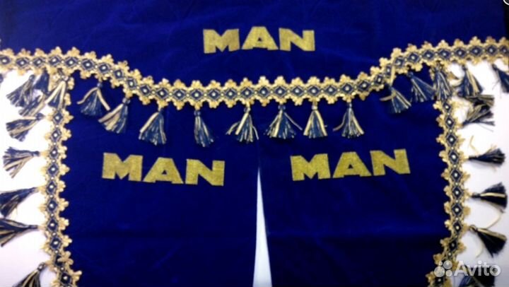 Ламбрекен двухсторонний + боковушка MAN TGA XXL