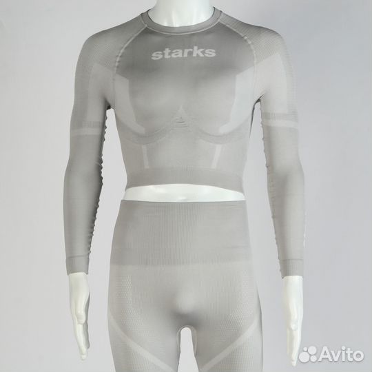 Starks Кофта Coolmax Ice-cold (жен) (Серый, XL-XXL