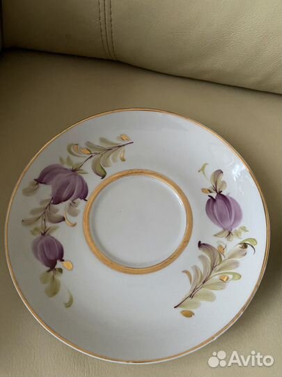 Чайная пара гигант, фарфор Светловодск