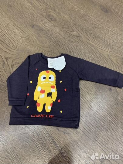 Джемпер Crockid, новый, 80