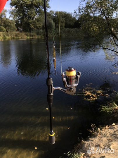 Спиннинг ультралайт с катушкой Волжанка Стилет