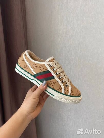 Женские кеды gucci tennis