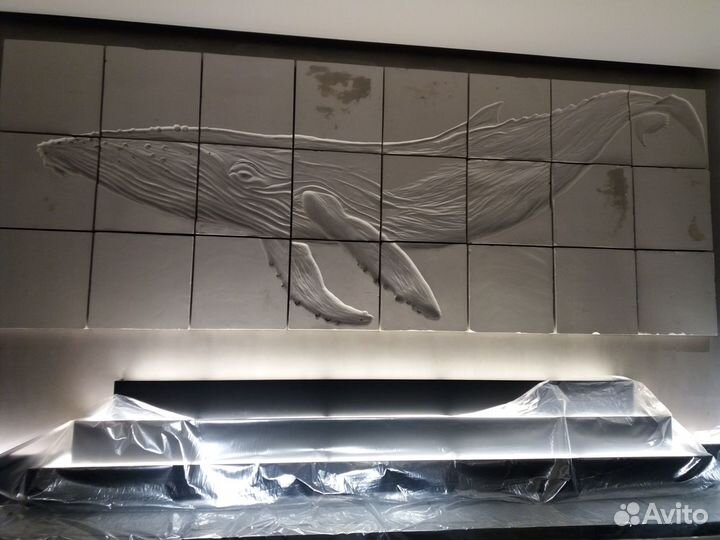 Барельеф. Роспись стен