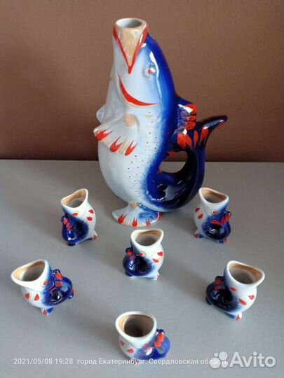 Штофы и графины СССР