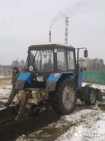 Услуги грунтореза бары траншеекопателя