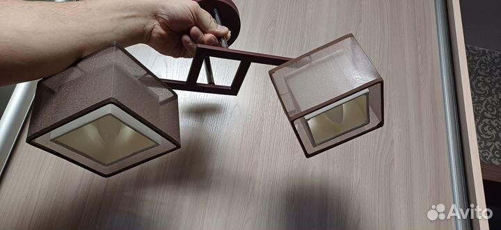 Люстра потолочная бу