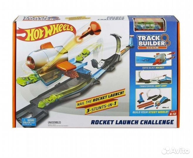 Hot Wheels запуск ракеты