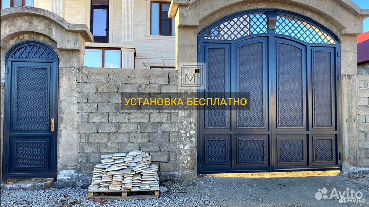 Под ключ Ворота в Махачкале на заказ
