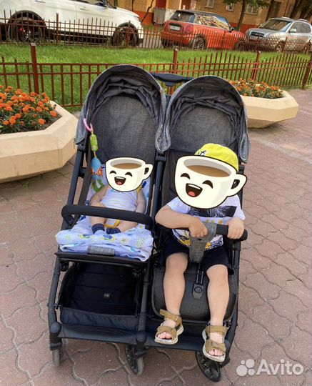Коляска для двойни