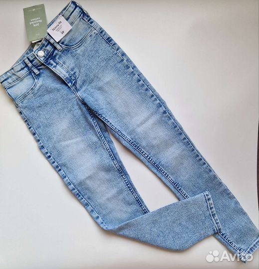 Джинсы для девочки 128р