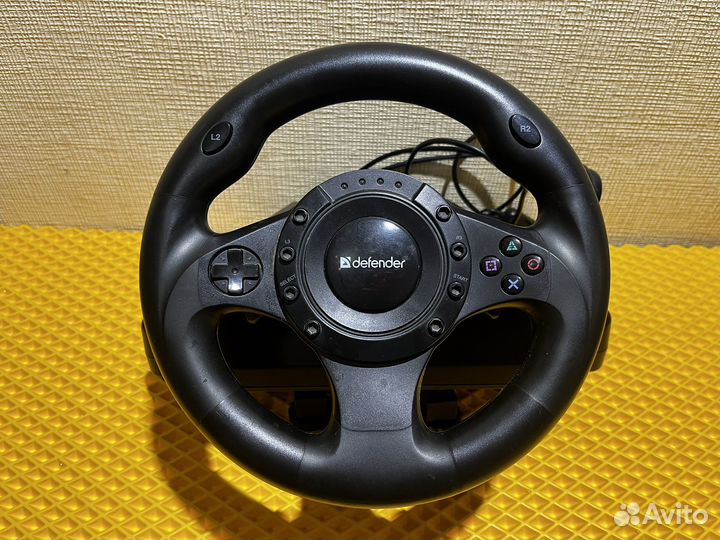 Игровой руль defender для компьютера