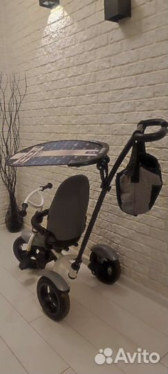 Детский велосипед с родительской ручкой