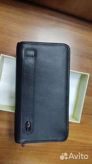 Кошелек мужской кожаный